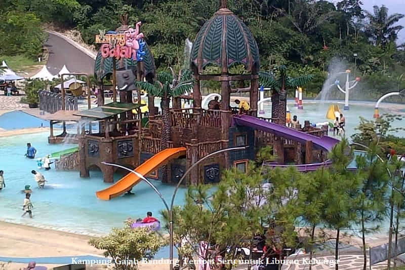 Kampung Gajah Bandung Tempat Seru untuk Liburan Keluarga