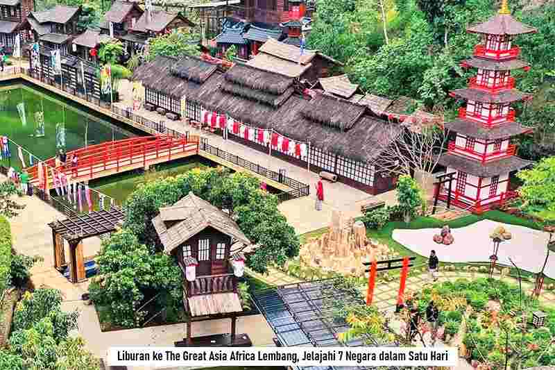 Liburan ke The Great Asia Africa Lembang, Jelajahi 7 Negara dalam Satu Hari